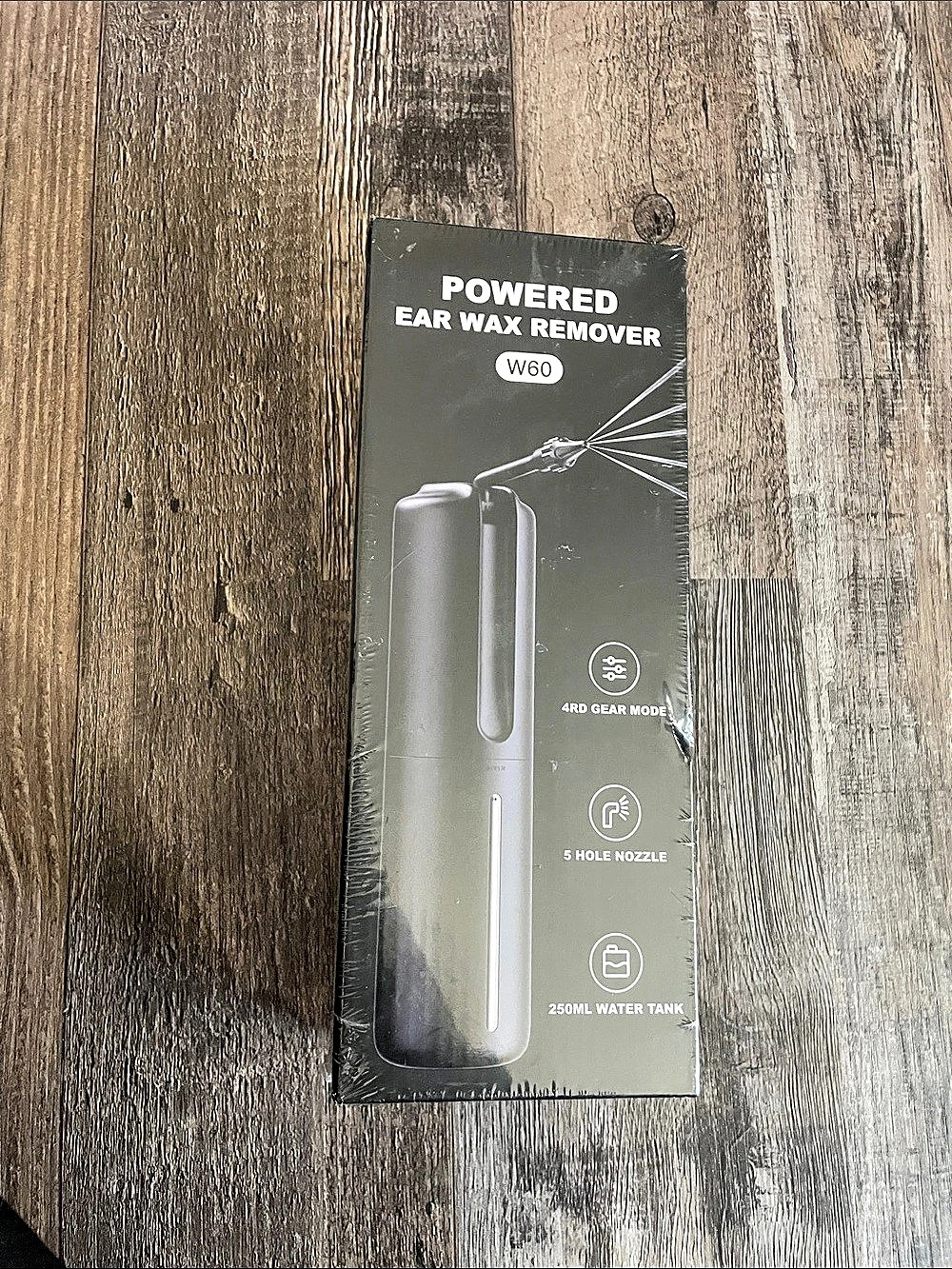 Powered Ear Wax Remover W60 Black